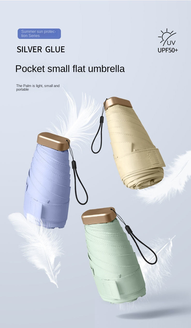 Mini Pocket Rain & Shade Umbrella